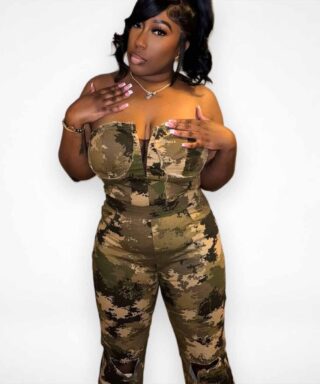 Tube Camo Jumpsuit